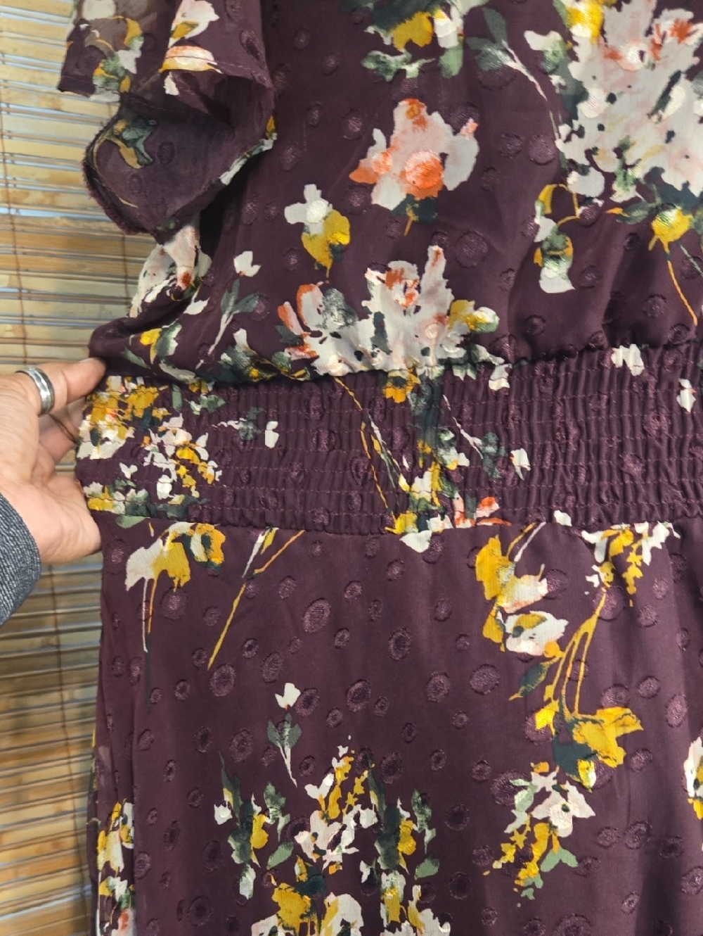 Luxe Lane Bryant Floral High-Low Maxi Dress - Picture 10 of 12